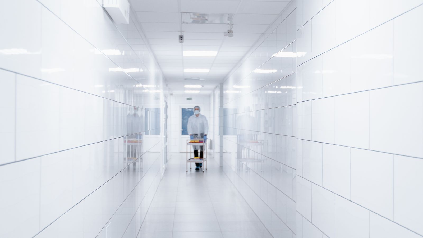 A modern community pharmacy interior